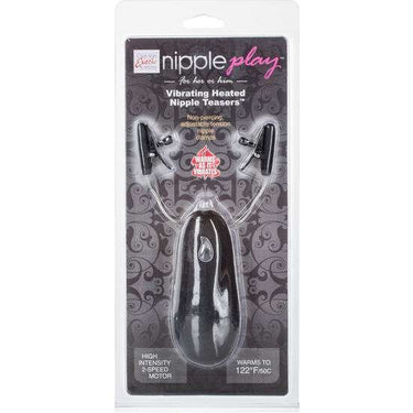 Vibratori Capezzoli Riscaldati con Pinzette Intense e Vibratione Duale